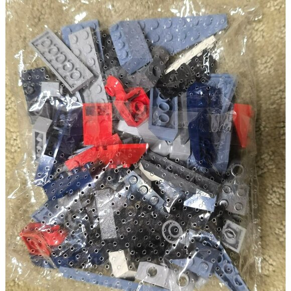 Lego and Compatible with Lego Sealed Package of Grey Red Black Parts GA160 - Picture 3 of 4